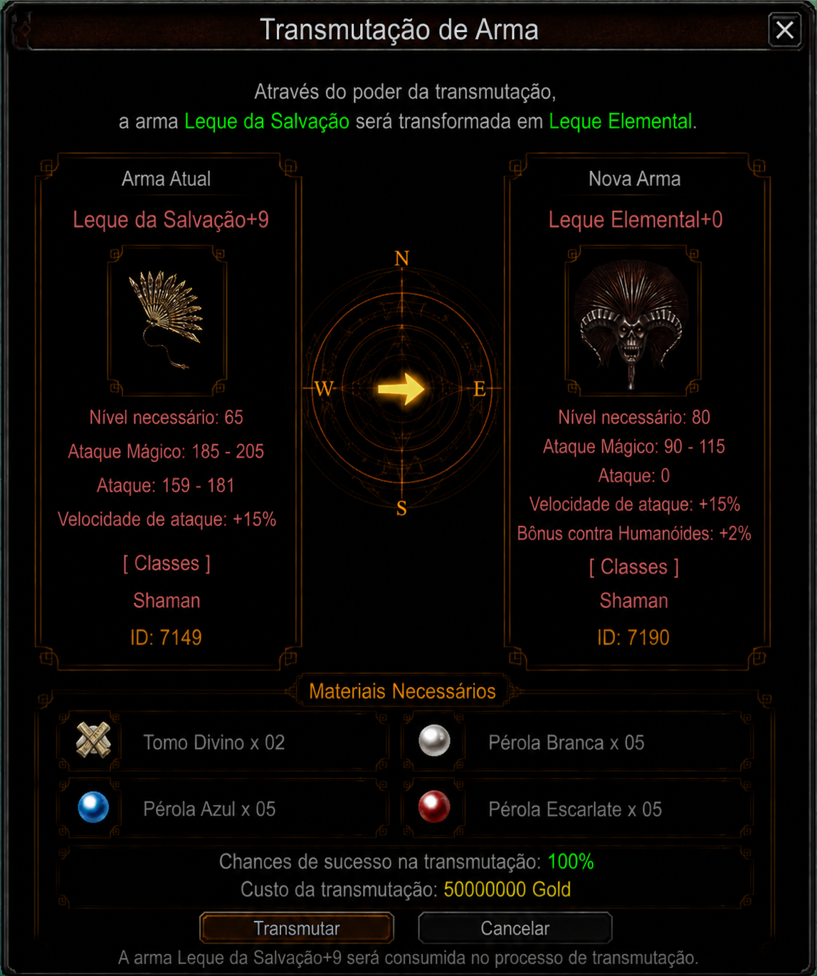 🪭 LEQUE DA SALVAÇÃO → ELEMENTAL